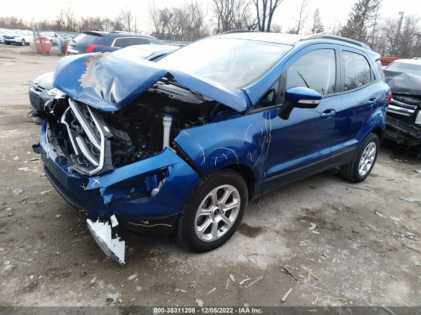 2020 FORD ECOSPORT SE VIN: MAJ3S2GE0LC344375