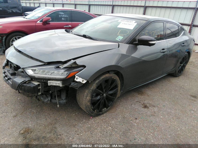 2020 NISSAN MAXIMA SR VIN: 1N4AA6EV1LC369841