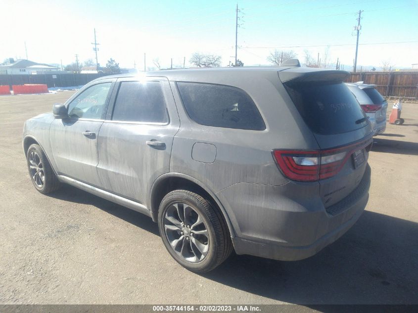 2022 DODGE DURANGO SXT VIN: 1C4RDJAG3NC173773