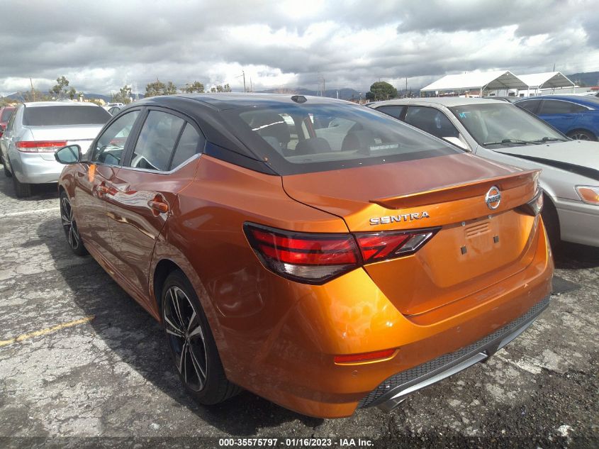 2021 NISSAN SENTRA SR VIN: 3N1AB8DV0MY299457