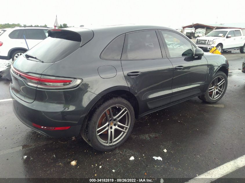 2021 PORSCHE MACAN VIN: WP1AA2A55MLB12013