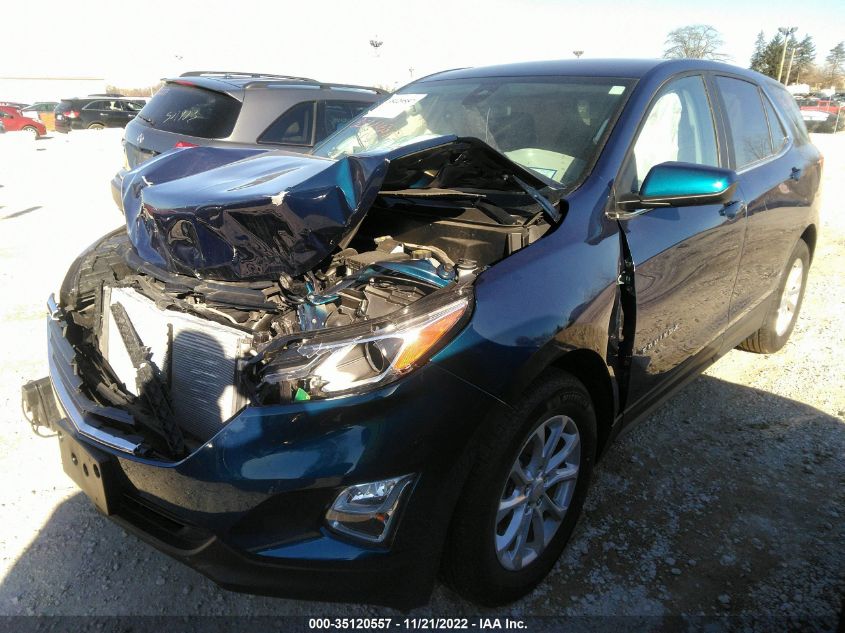 2021 CHEVROLET EQUINOX LT VIN: 3GNAXKEV5ML390741