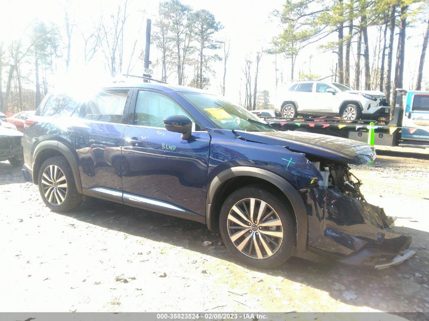 2022 NISSAN PATHFINDER PLATINUM VIN: 5N1DR3DH2NC242332