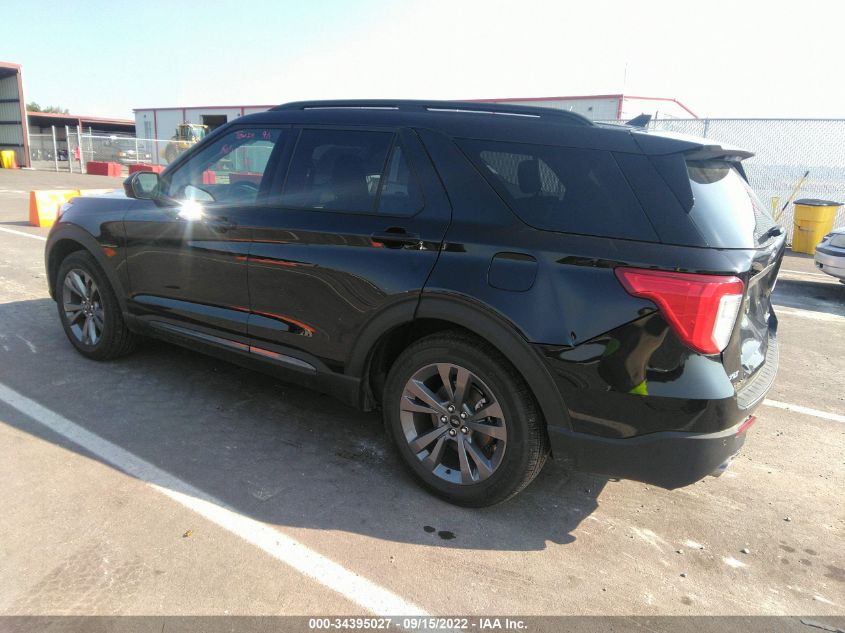 2022 FORD EXPLORER XLT VIN: 1FMSK8DH7NGA97239