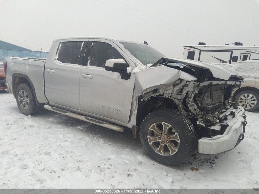 2021 GMC SIERRA 1500 SLE VIN: 3GTU9BET4MG158221