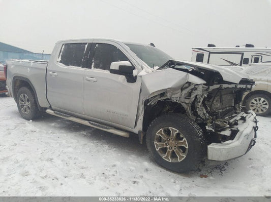 2021 GMC SIERRA 1500 SLE VIN: 3GTU9BET4MG158221