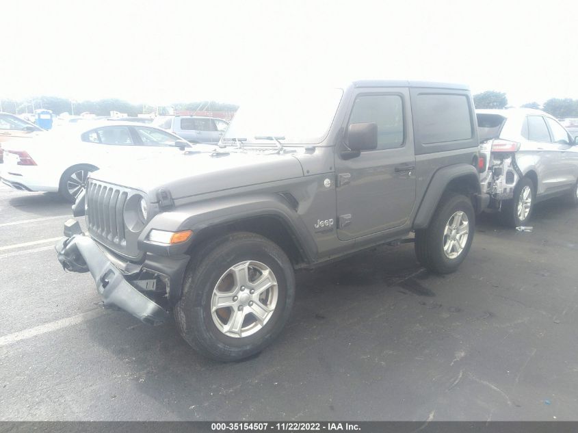 2020 JEEP WRANGLER SPORT S VIN: 1C4GJXAN4LW227949