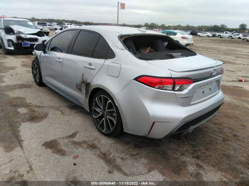 2020 TOYOTA COROLLA SE/NIGHTSHADE VIN: 5YFS4RCE5LP024913