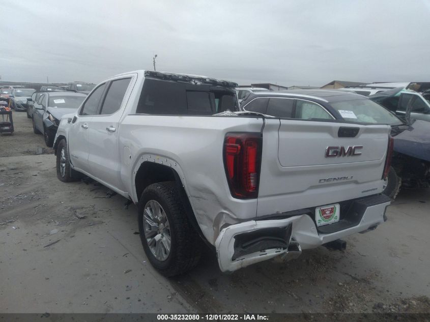 2022 GMC SIERRA 1500 DENALI VIN: 3GTUUGEL6NG676795