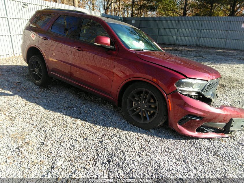 2022 DODGE DURANGO GT PLUS VIN: 1C4RDJDGXNC106728