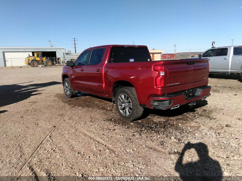2022 CHEVROLET SILVERADO 1500 LTD RST VIN: 1GCUYEET7NZ161989