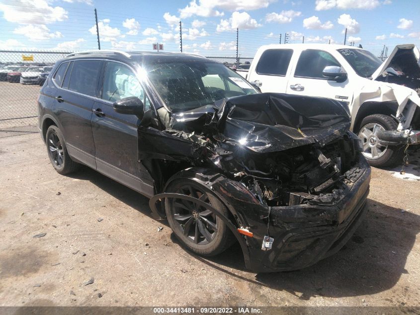 2022 VOLKSWAGEN TIGUAN SE VIN: 3VV3B7AX9NM011676