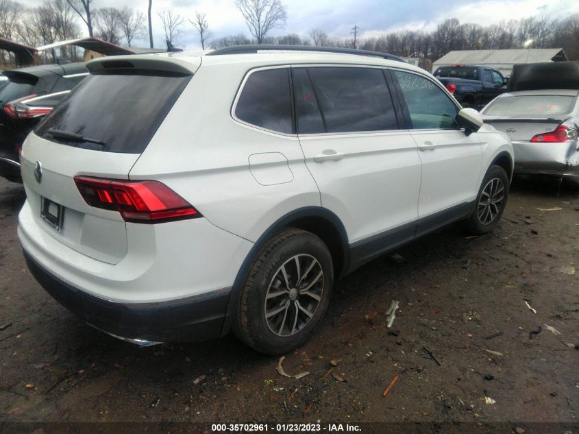 2021 VOLKSWAGEN TIGUAN SE/SE R-LINE BLACK/SEL VIN: 3VV2B7AX5MM153338