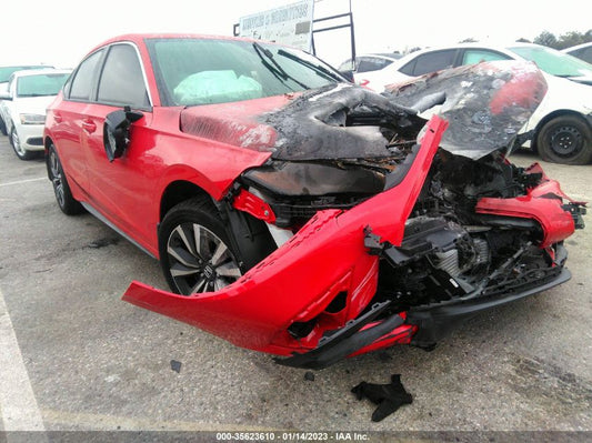 2022 HONDA CIVIC HATCHBACK EX-L VIN: 19XFL1H70NE003410