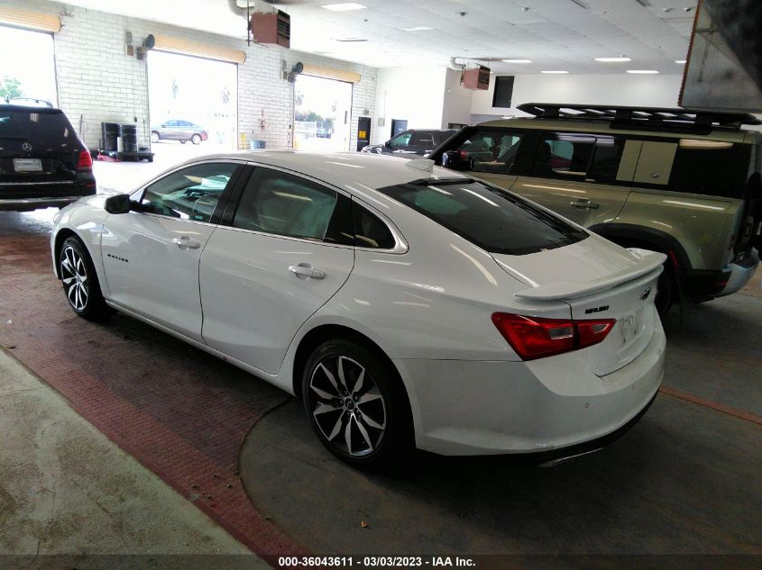 2022 CHEVROLET MALIBU RS VIN: 1G1ZG5ST8NF104143