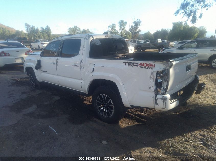 2022 TOYOTA TACOMA 4WD SR/SR5/TRD SPORT VIN: 3TMCZ5AN1NM502076