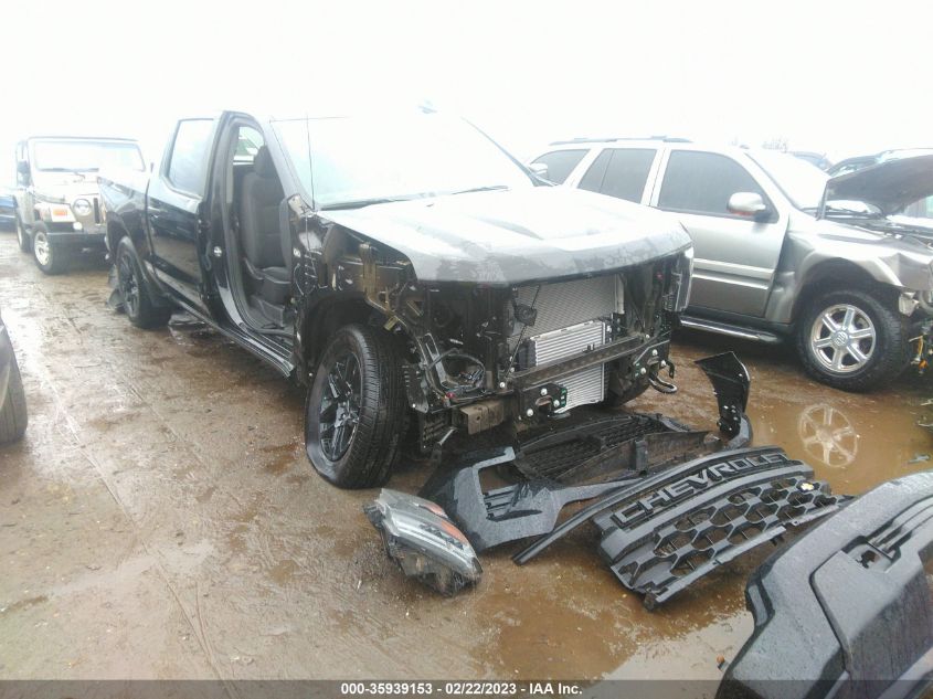 2022 CHEVROLET SILVERADO 1500 CUSTOM VIN: 1GCPABEK0NZ530120