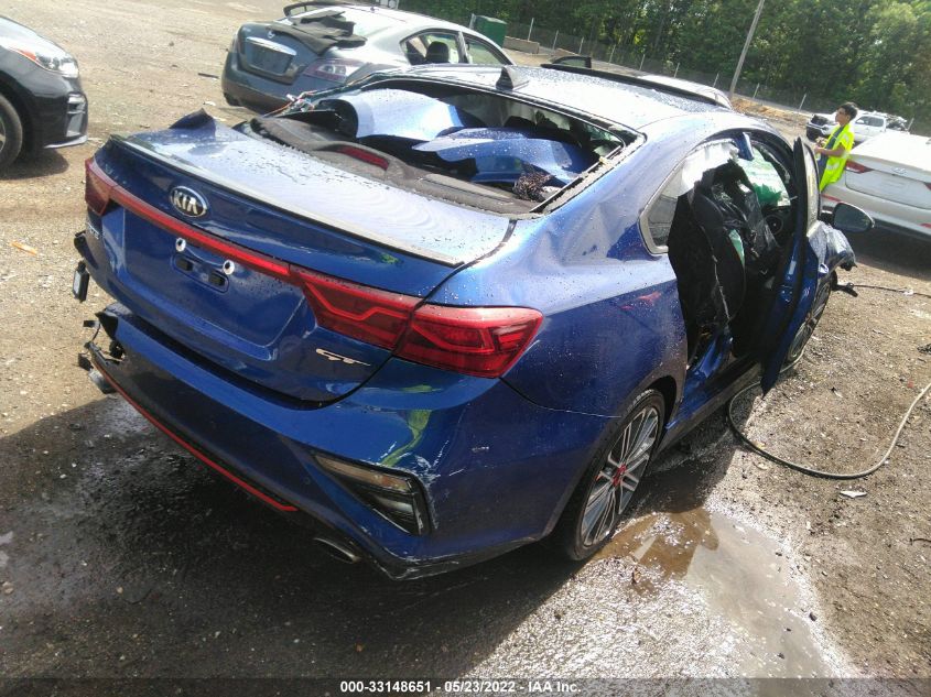 2021 KIA FORTE GT VIN: 3KPF44AC9ME398451