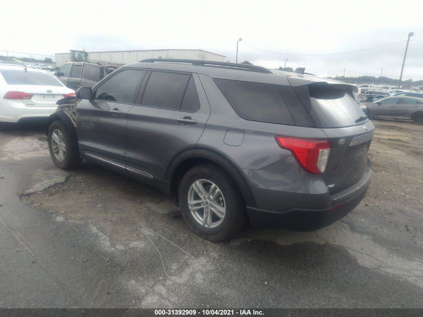 2021 FORD EXPLORER XLT VIN: 1FMSK7DH8MGB43203