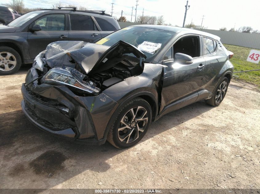 2022 TOYOTA C-HR XLE/LIMITED/NIGHTSHADE VIN: NMTKHMBX8NR140982