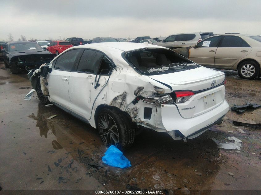2022 TOYOTA COROLLA SE/SE NIGHTSHADE/APEX SE VIN: 5YFS4MCE2NP104577