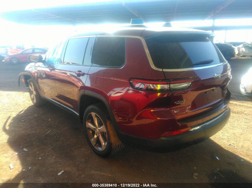 2021 JEEP GRAND CHEROKEE L LIMITED VIN: 1C4RJJBG0M8116620
