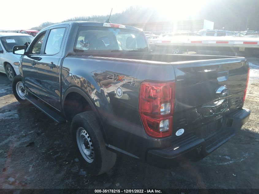 2020 FORD RANGER XL VIN: 1FTER4FH9LLA71510