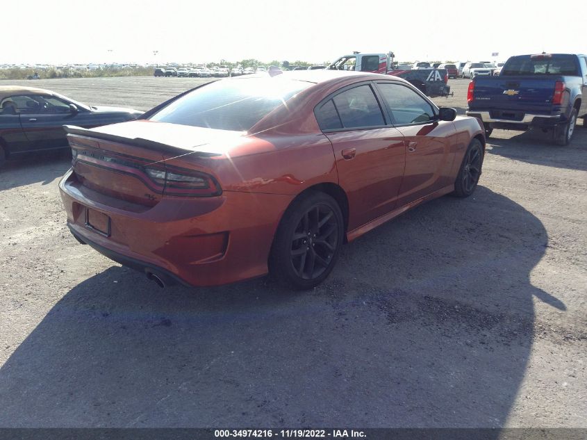 2021 DODGE CHARGER R/T VIN: 2C3CDXCTXMH587961