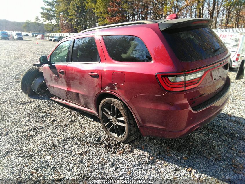 2022 DODGE DURANGO GT PLUS VIN: 1C4RDJDGXNC106728