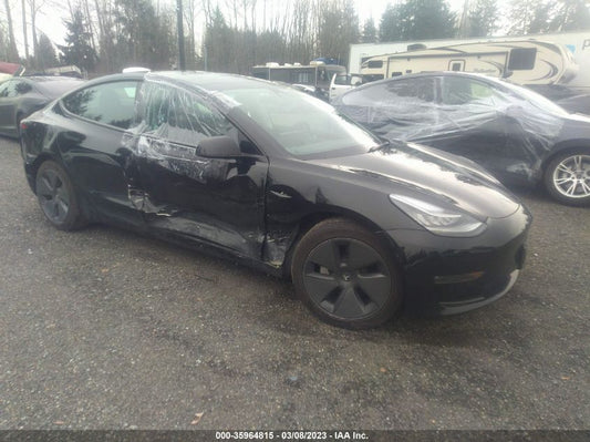 2022 TESLA MODEL 3 LONG RANGE VIN: 5YJ3E1EB9NF263479