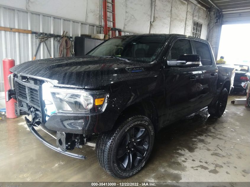 2022 RAM 1500 BIG HORN VIN: 1C6RRFFG7NN379794