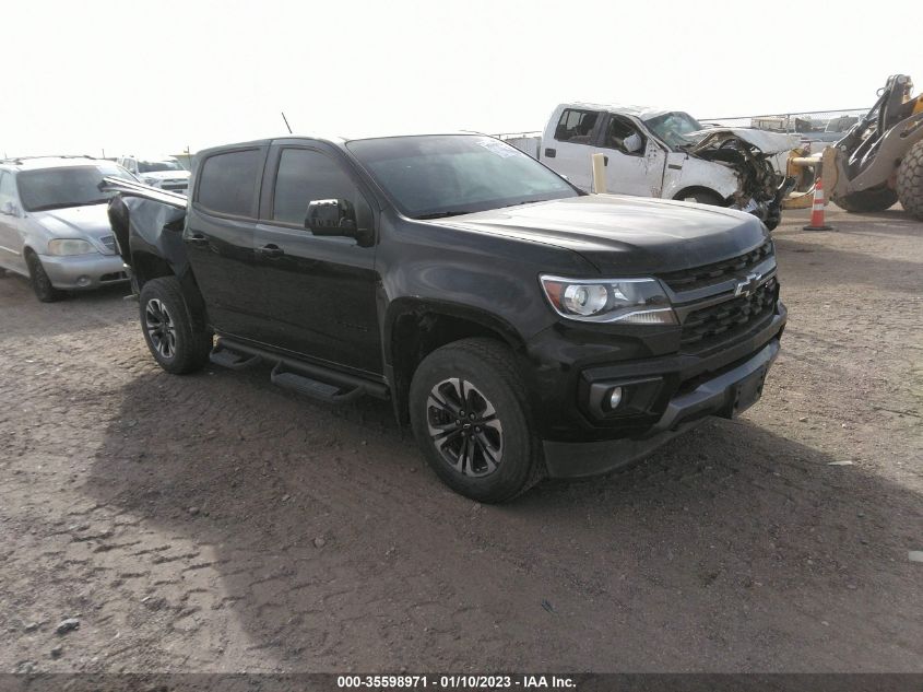 2022 CHEVROLET COLORADO 4WD Z71 VIN: 1GCGTDEN4N1119043