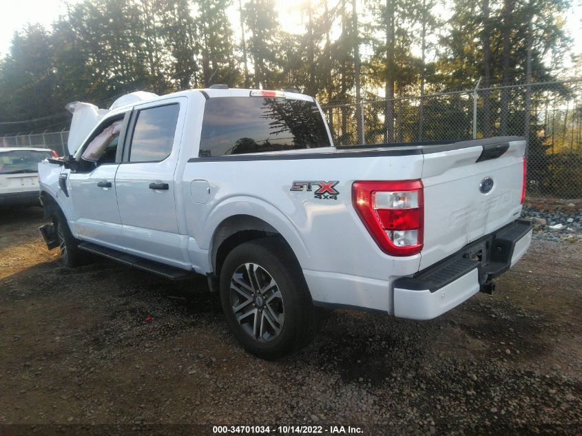 2022 FORD F-150 XL/XLT/LARIAT VIN: 1FTEW1EP7NKD51998