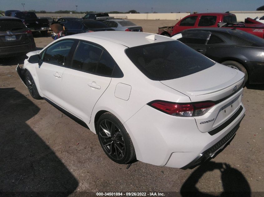 2022 TOYOTA COROLLA SE/SE NIGHTSHADE/APEX SE VIN: 5YFS4MCE4NP101115