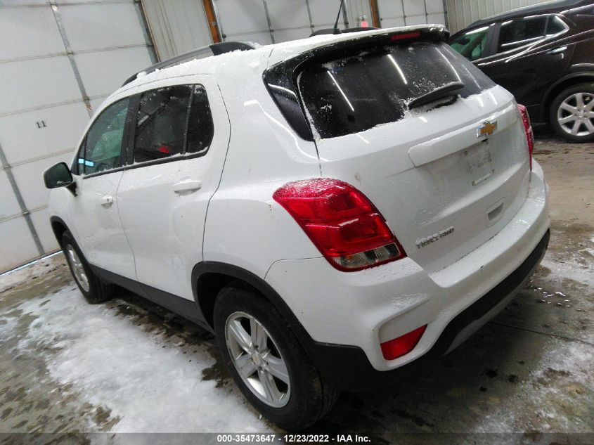 2021 CHEVROLET TRAX LT VIN: KL7CJPSM5MB361959