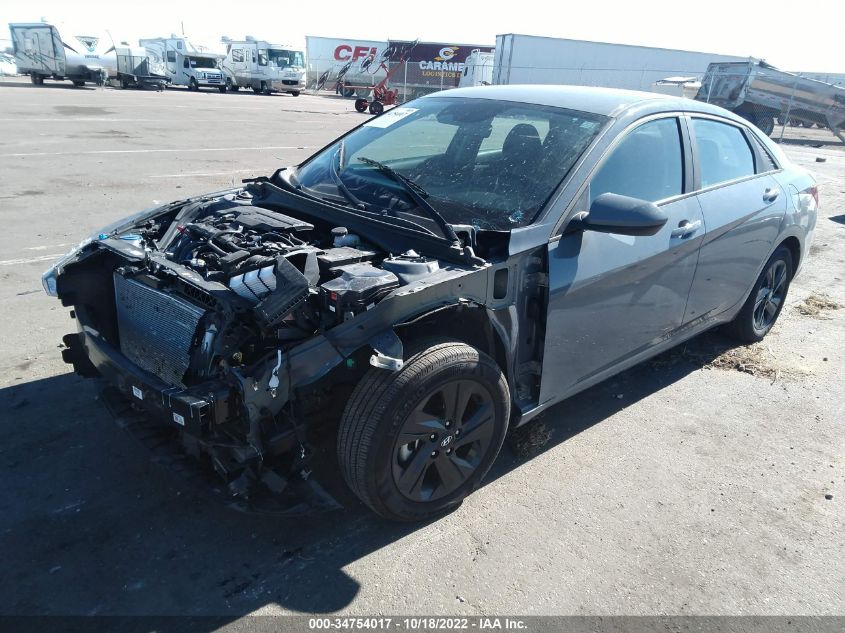 2022 HYUNDAI ELANTRA SEL VIN: KMHLM4AG7NU348832
