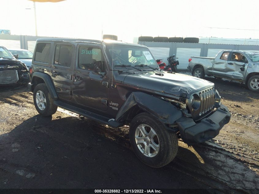 2020 JEEP WRANGLER UNLIMITED SPORT S VIN: 1C4HJXDG5LW346028