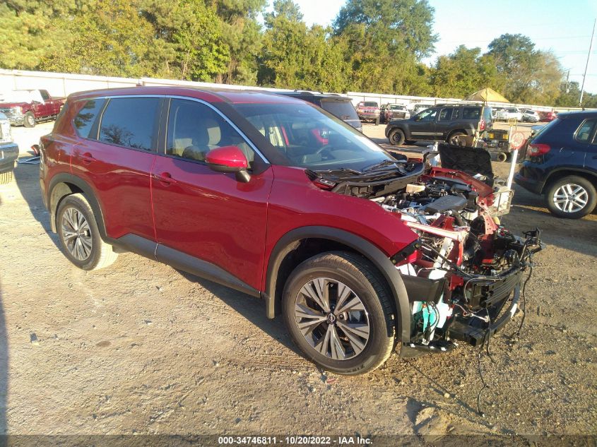 2022 NISSAN ROGUE SV VIN: 5N1BT3BA1NC732436