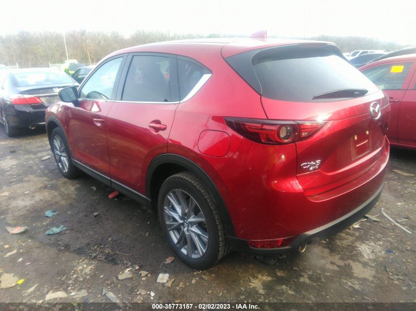 2021 MAZDA CX-5 GRAND TOURING VIN: JM3KFBDM7M0451892