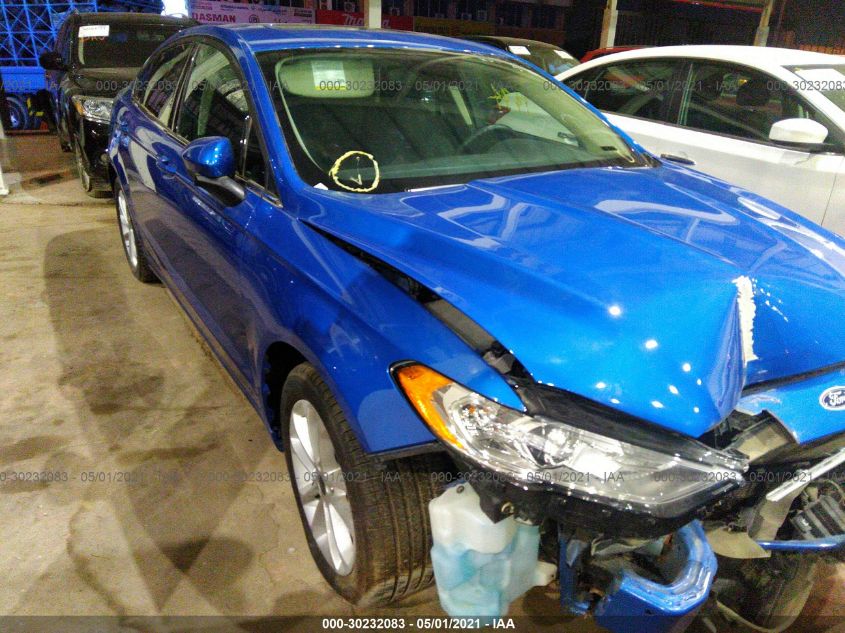 2020 FORD FUSION SE VIN: 3FA6P0HD4LR202024