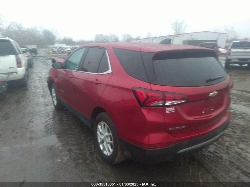 2022 CHEVROLET EQUINOX LT VIN: 3GNAXUEV3NL229589