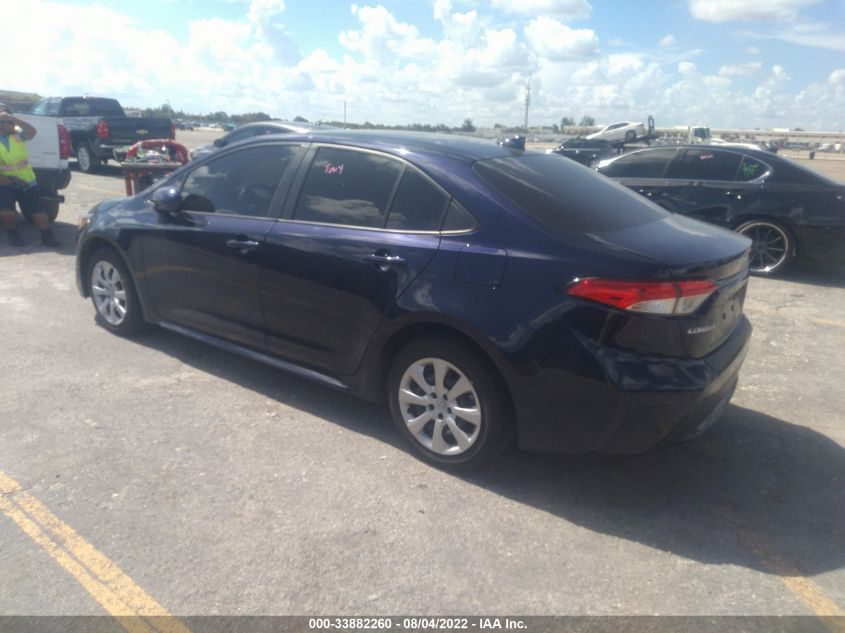 2020 TOYOTA COROLLA LE VIN: JTDEPRAE6LJ076840