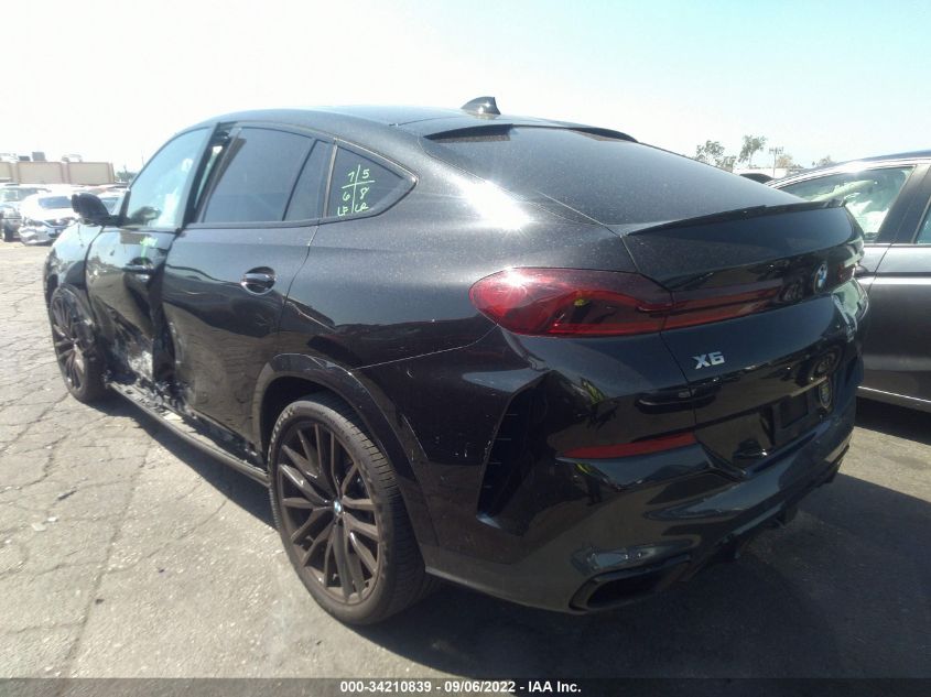 2021 BMW X6 M50I VIN: 5UXCY8C04M9E32495