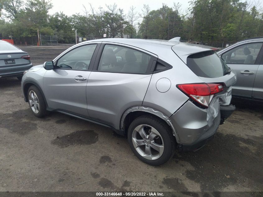 2021 HONDA HR-V LX VIN: 3CZRU6H36MM732532