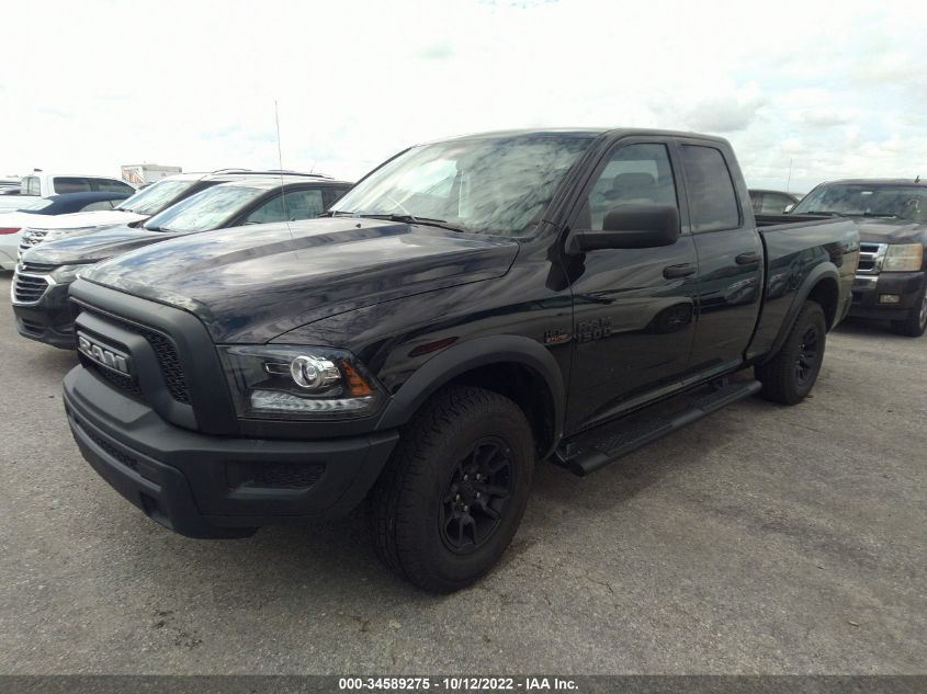 2022 RAM 1500 CLASSIC WARLOCK VIN: 1C6RR6GT7NS186543