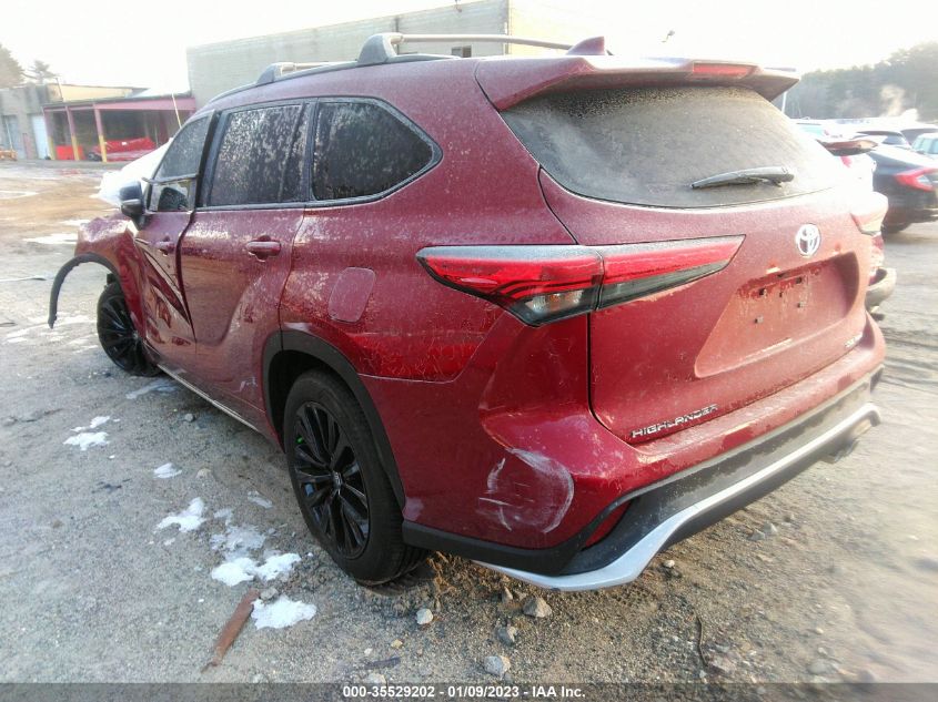2023 TOYOTA HIGHLANDER L/LE/XLE/XSE/LIMITED VIN: 5TDKDRBH6PS002864