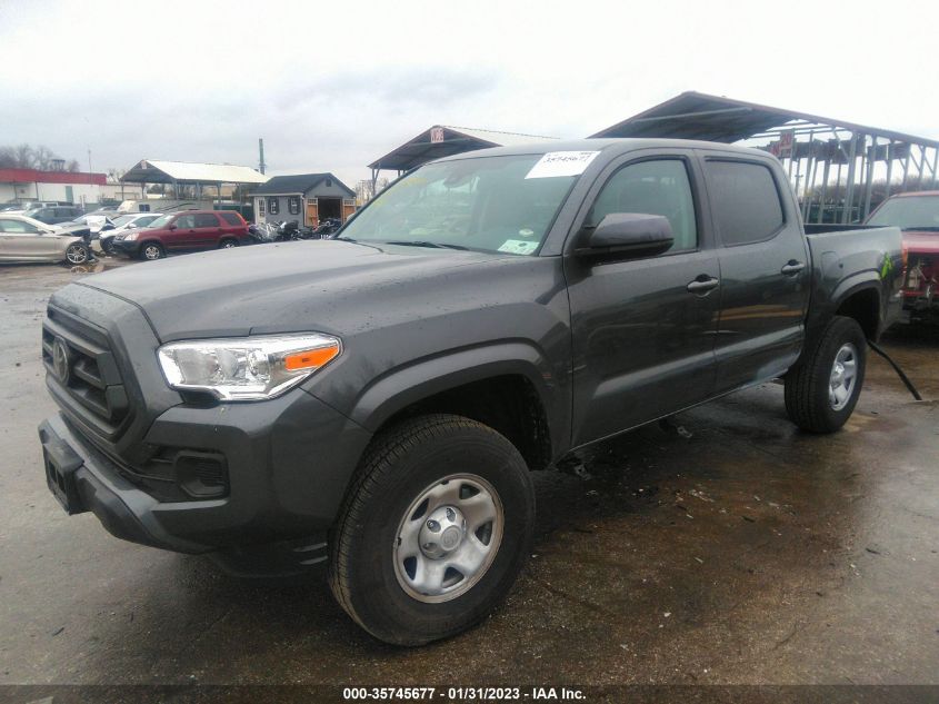 2022 TOYOTA TACOMA 4WD SR/SR5/TRD SPORT VIN: 3TYCZ5AN8NT056934