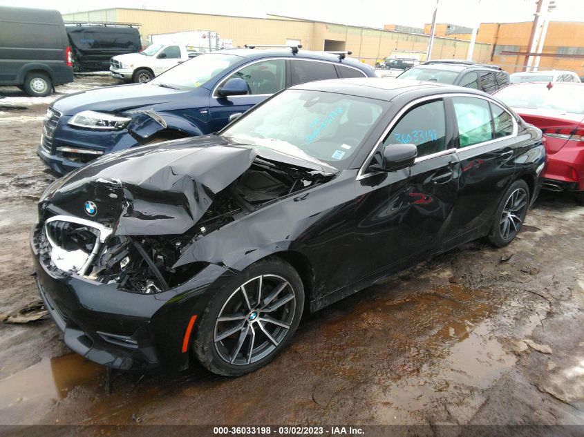 2022 BMW 3 SERIES 330I XDRIVE VIN: 3MW5R7J07N8C72137