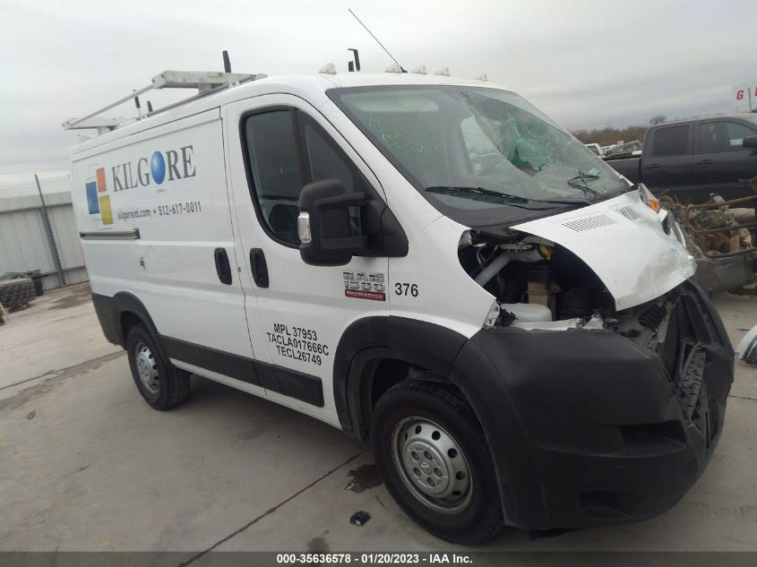 2021 RAM PROMASTER CARGO VAN VIN: 3C6LRVNG1ME559826