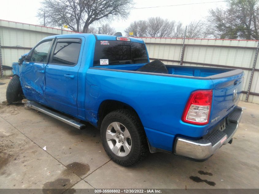 2021 RAM 1500 LONE STAR VIN: 1C6RREFT5MN532887